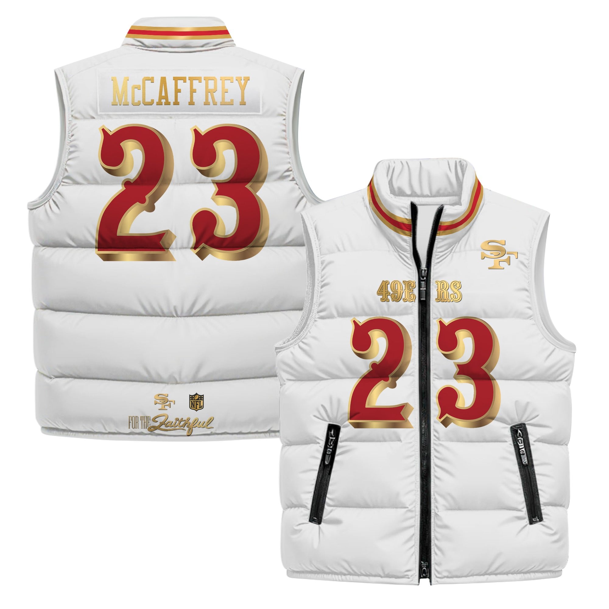 San Francisco 49ers “Rivalries” Puffer Vest