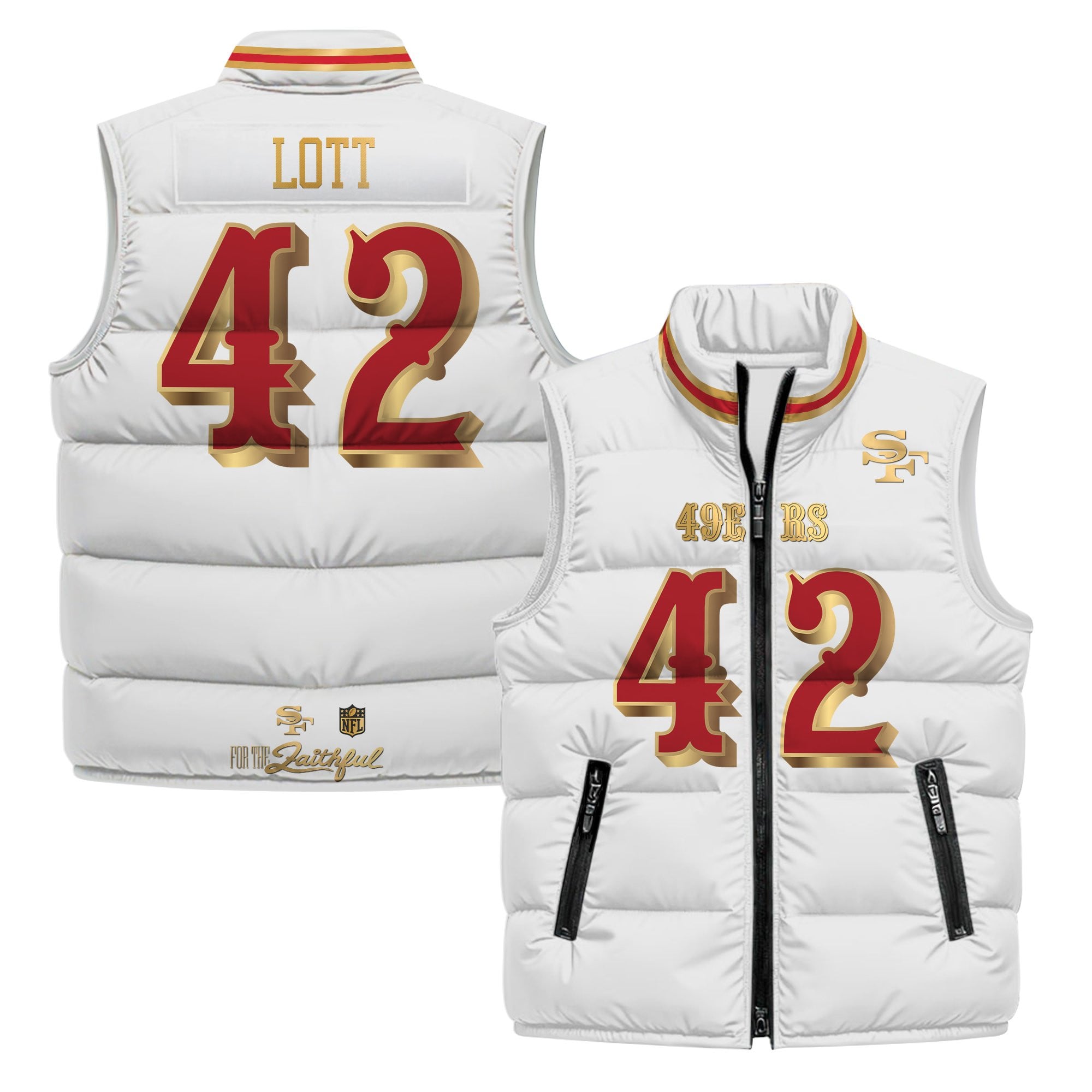 San Francisco 49ers “Rivalries” Puffer Vest