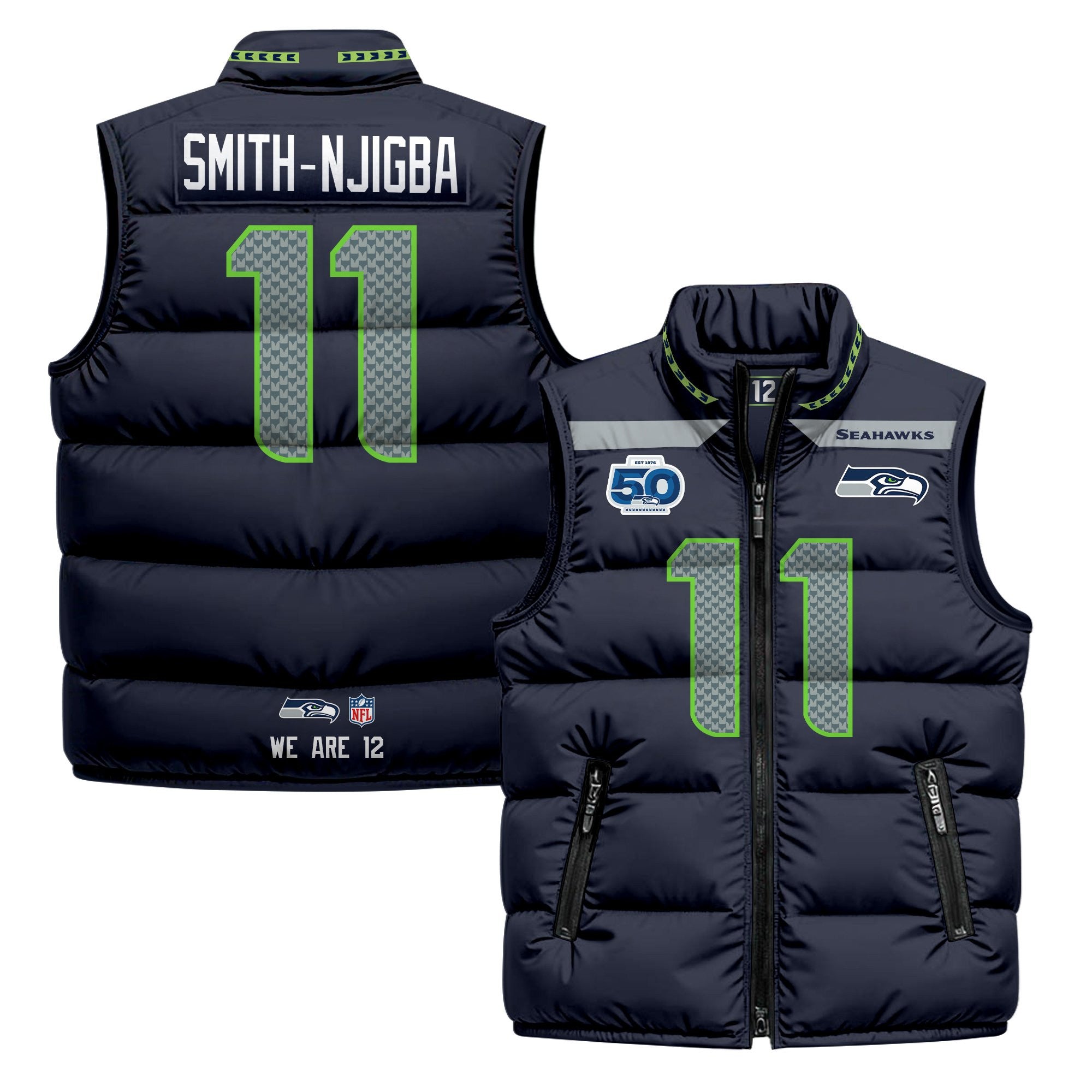 Seattle Seahawks 2026 Puffer Vest