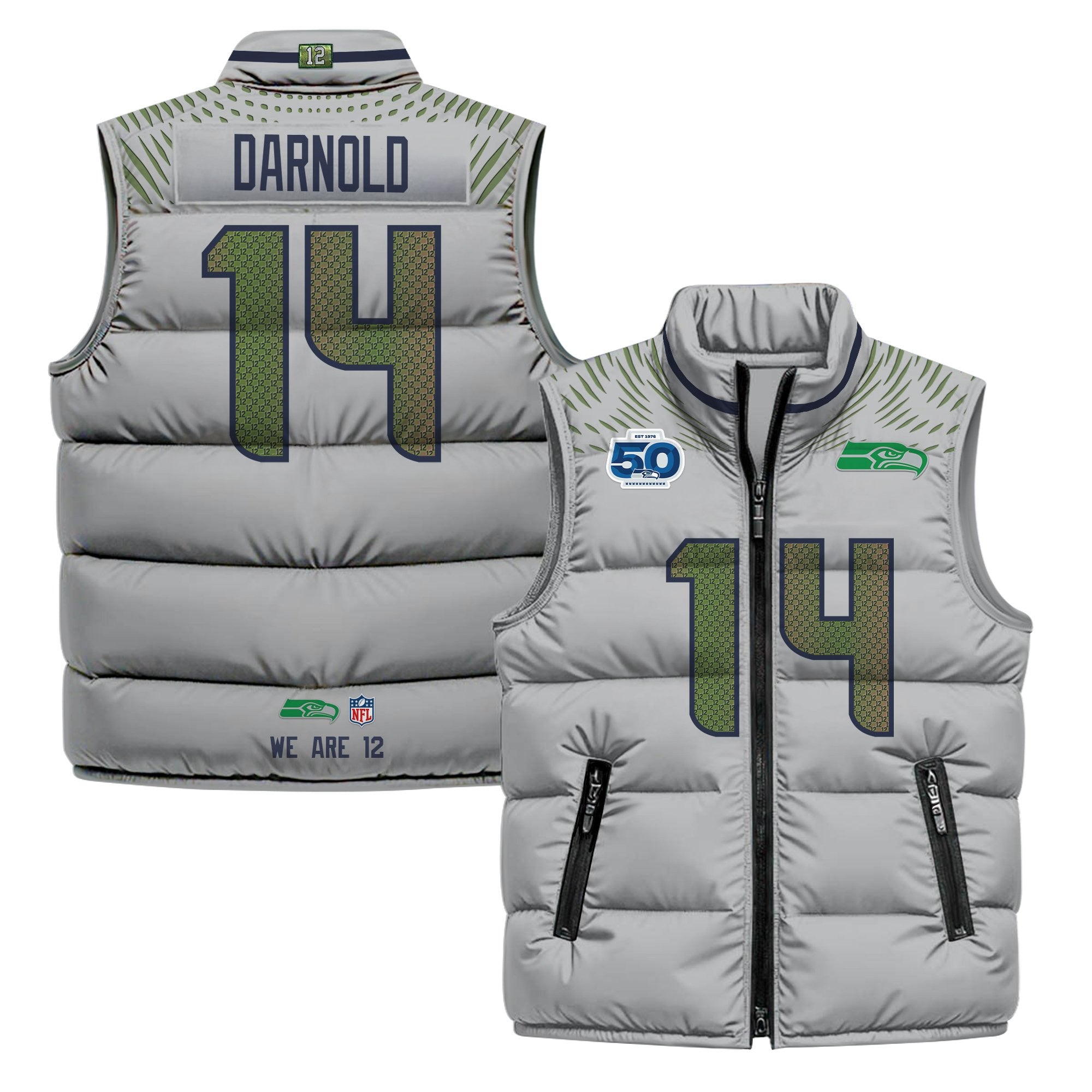Seattle Seahawks 2026 Puffer Vest