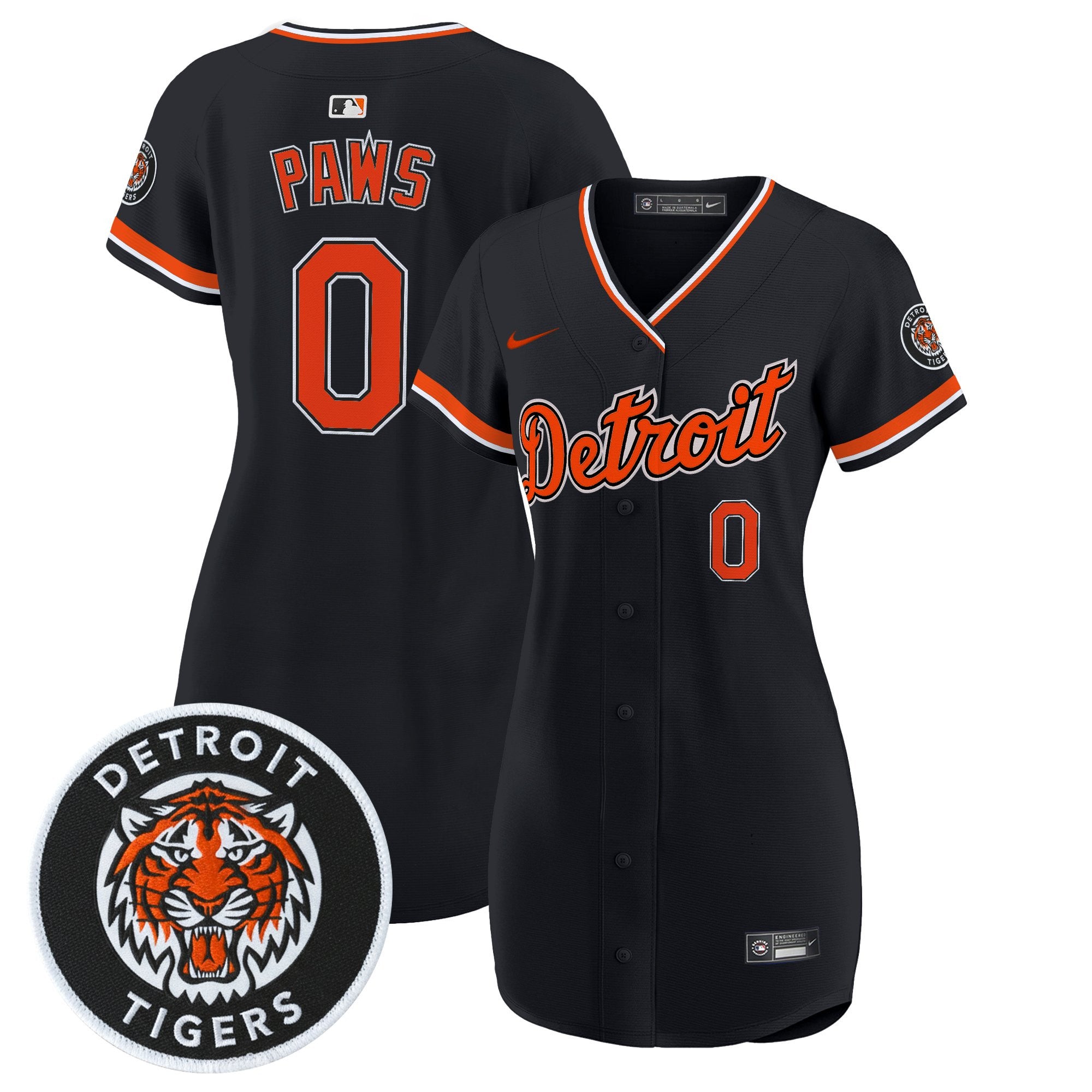 Women's Detroit Tigers 2026 Alternate Baseball Dress - All Stitched