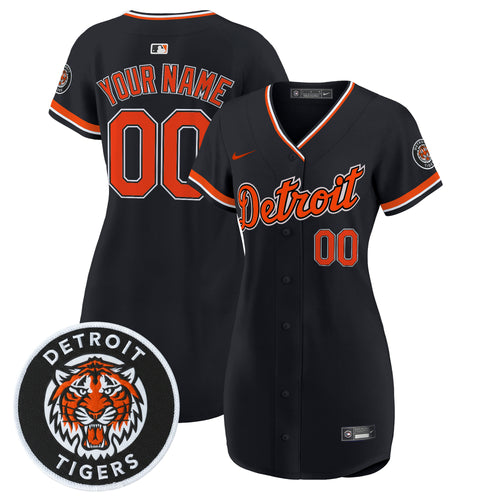 Detroit Tigers 2026 Alternate Custom Baseball Dress - All Stitched