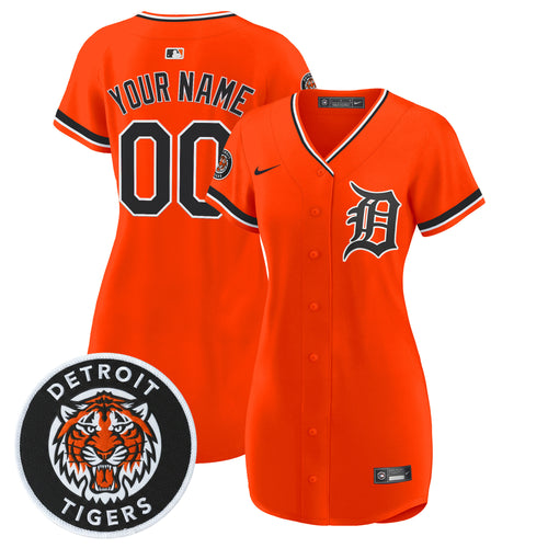 Detroit Tigers 2026 Alternate Custom Baseball Dress - All Stitched