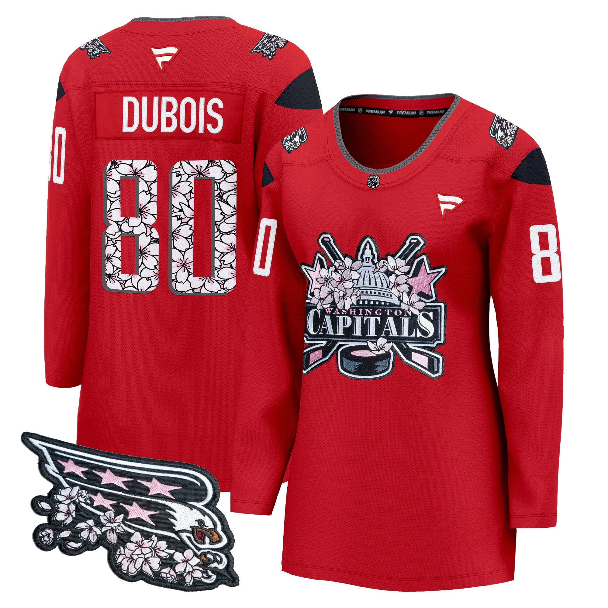 Women's Washington Capitals 2026 Cherry Blossom Premium Jersey - All Stitched