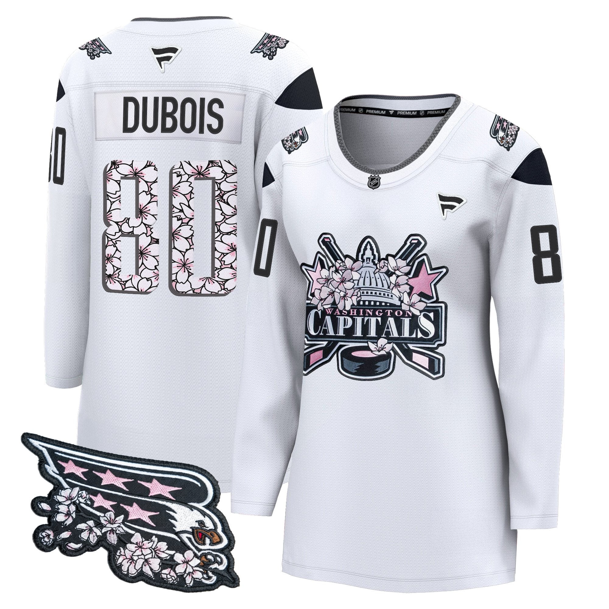 Women's Washington Capitals 2026 Cherry Blossom Premium Jersey - All Stitched