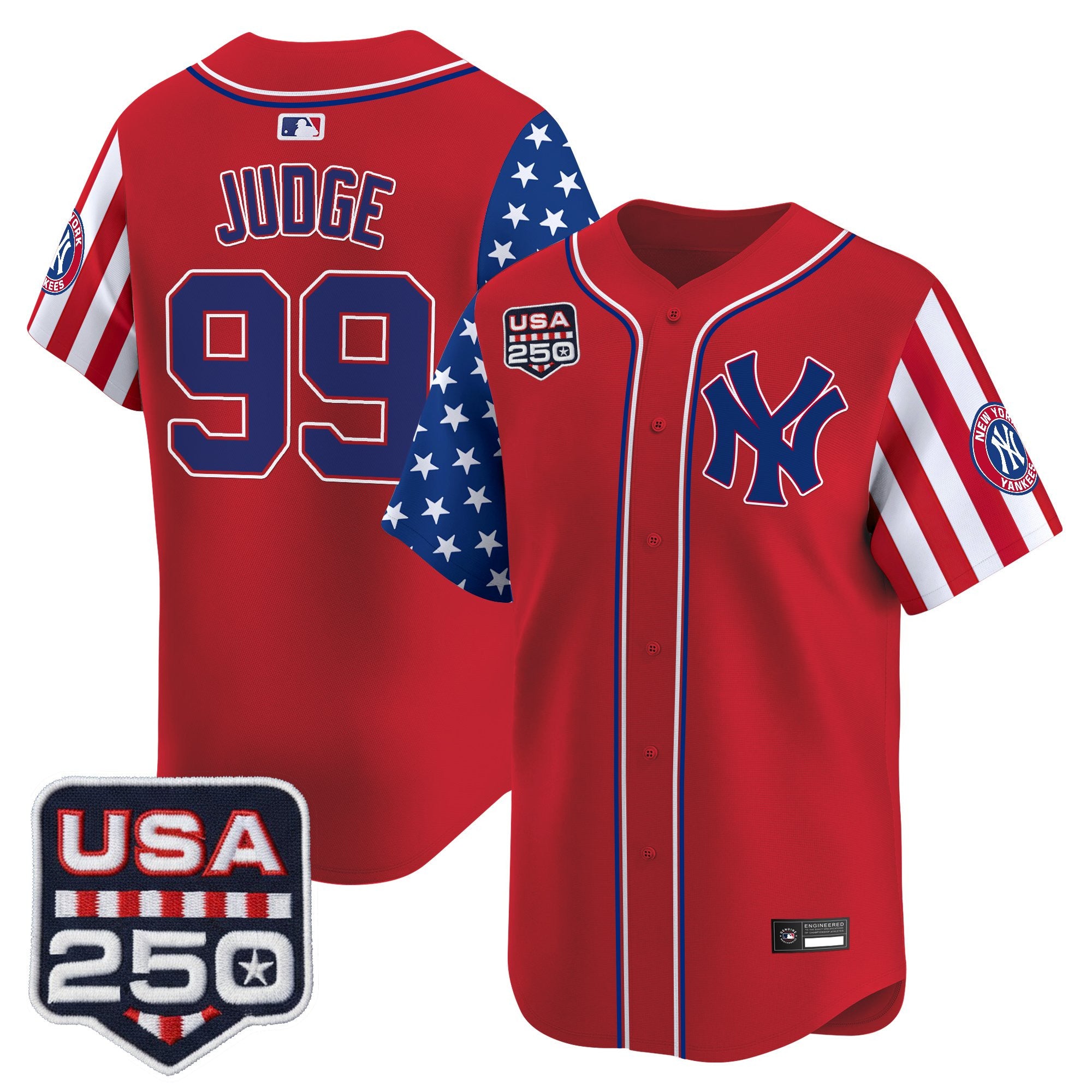 Men's Yankees "America250 Edition" Vapor Premier Limited Jersey - All Stitched