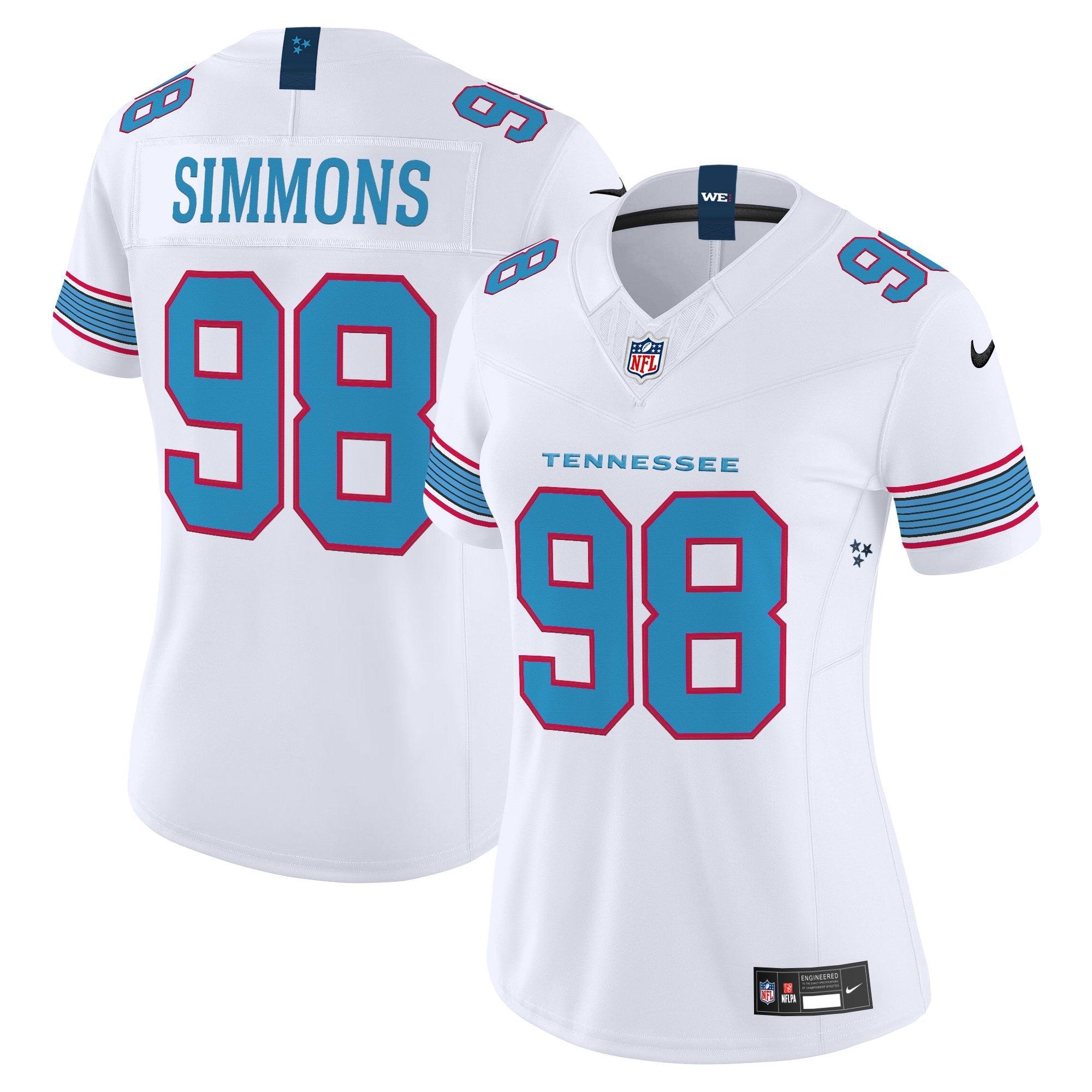 Women's Tennessee Titans 2026 Vapor Limited Jersey - All Stitched