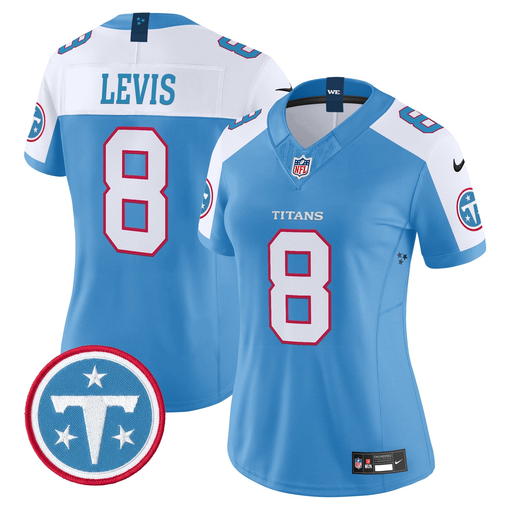 Women's Tennessee Titans 2026 Vapor Limited Jersey - All Stitched