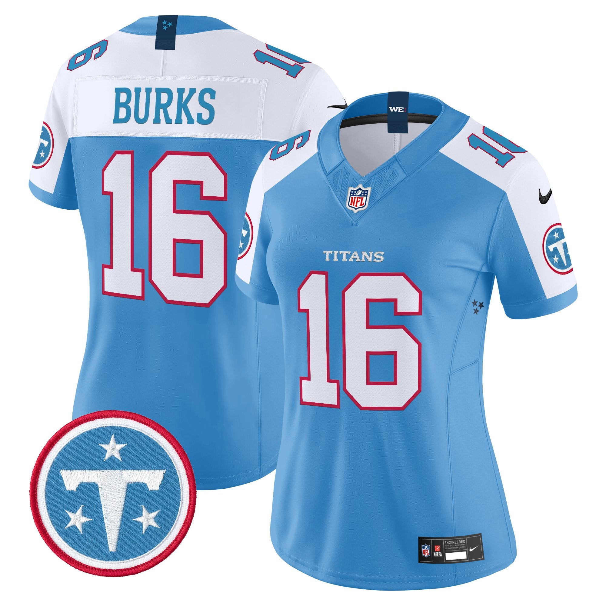 Women's Tennessee Titans 2026 Vapor Limited Jersey - All Stitched