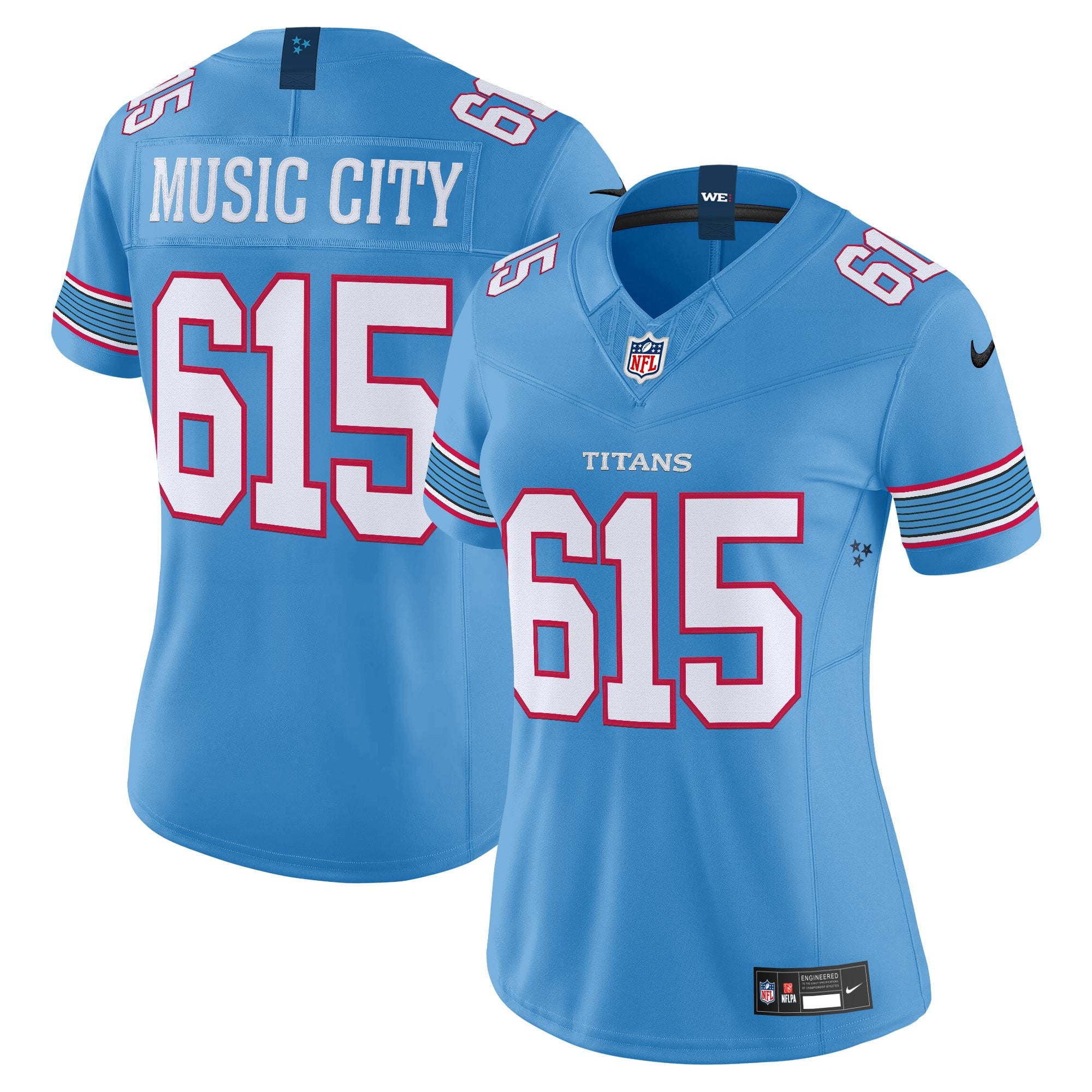 Women's Tennessee Titans 2026 Vapor Limited Jersey - All Stitched