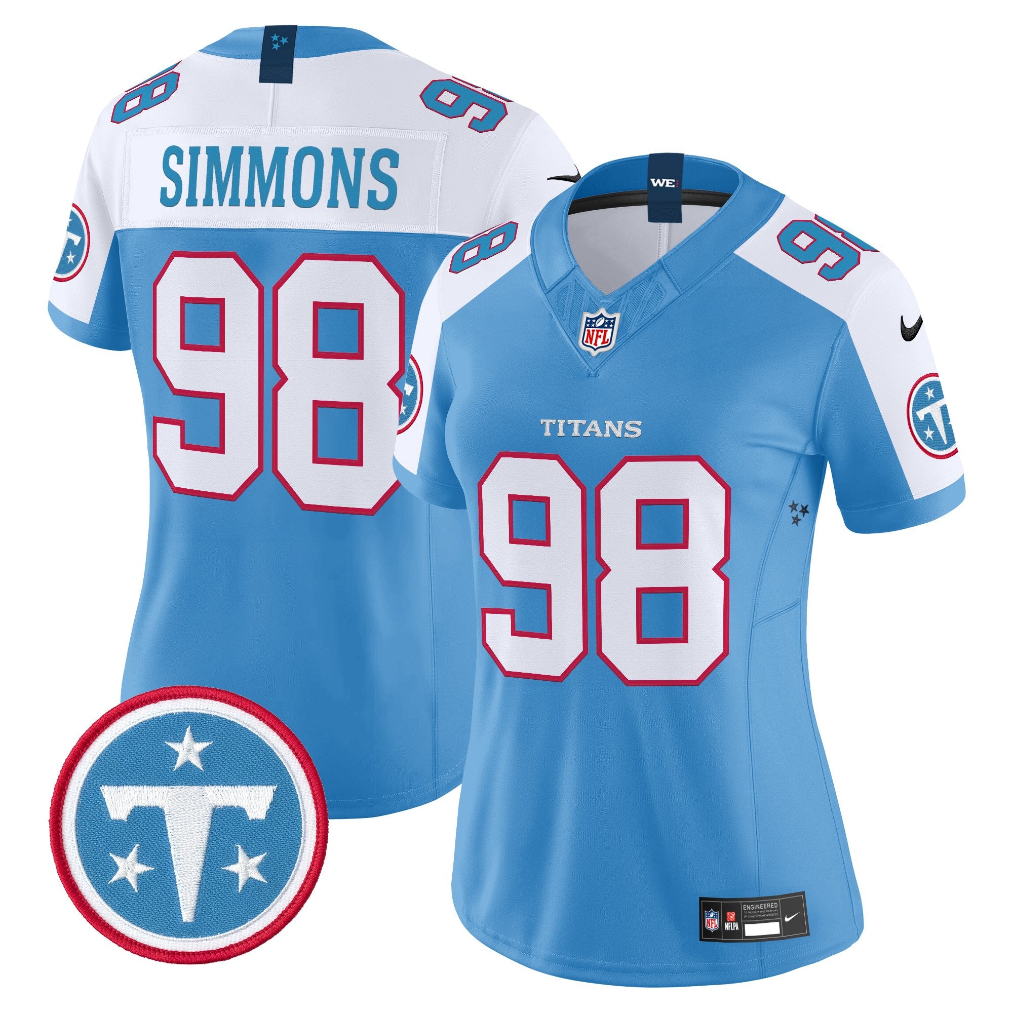 Women's Tennessee Titans 2026 Vapor Limited Jersey - All Stitched