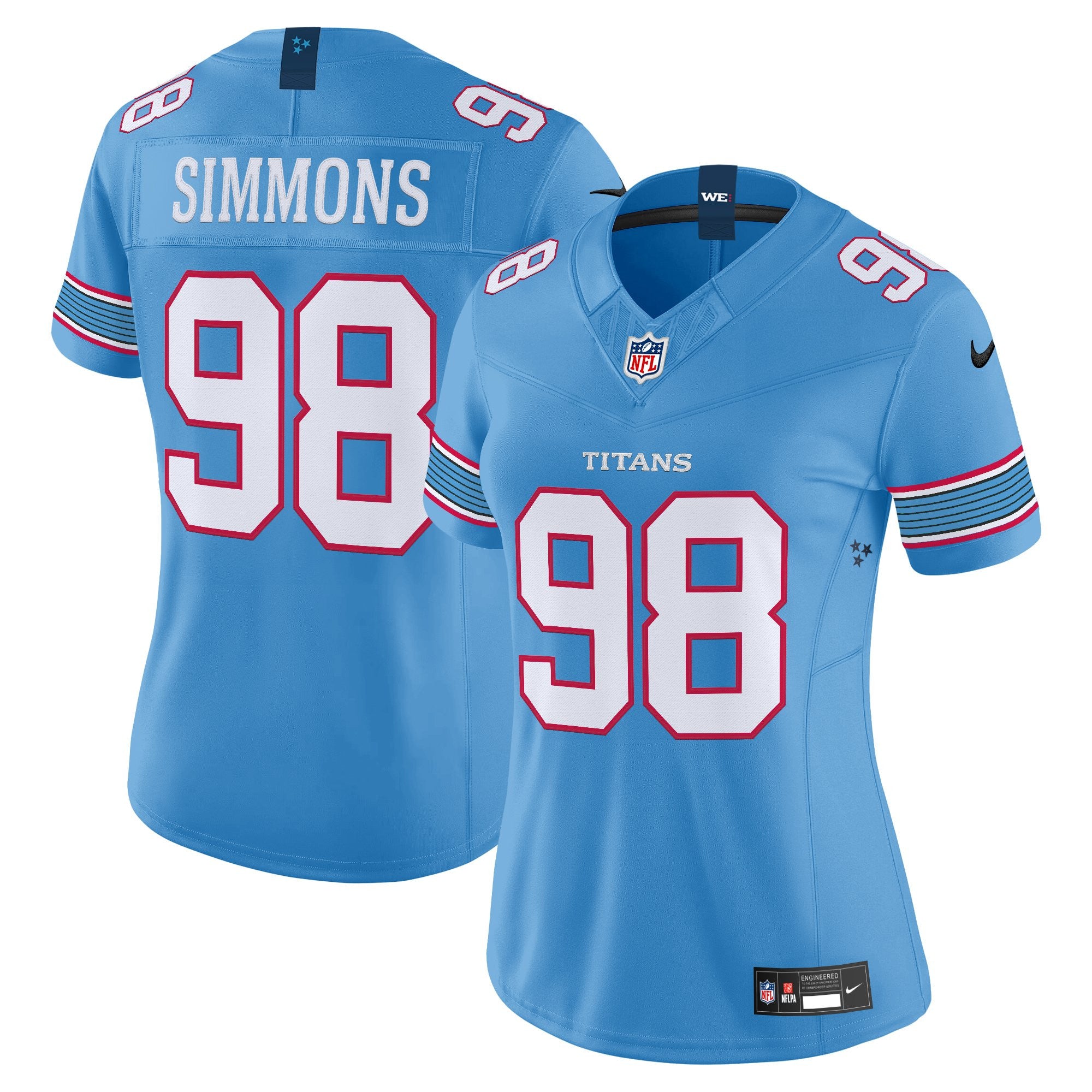 Women's Tennessee Titans 2026 Vapor Limited Jersey - All Stitched