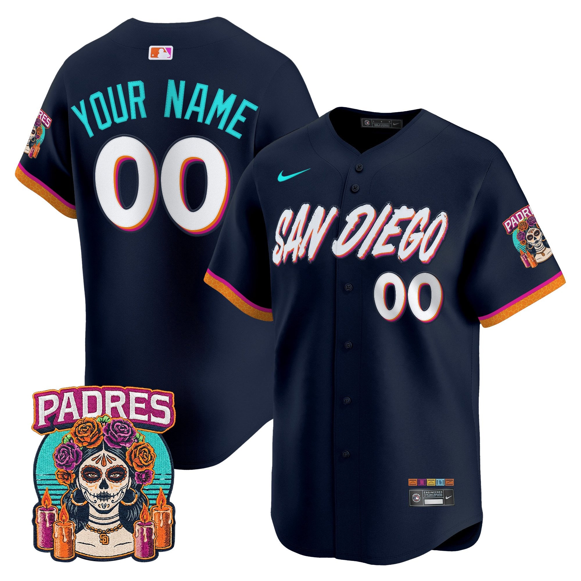 San Diego Padres 2026 City Connect Vapor Premier Limited Custom Jersey - All Stitched