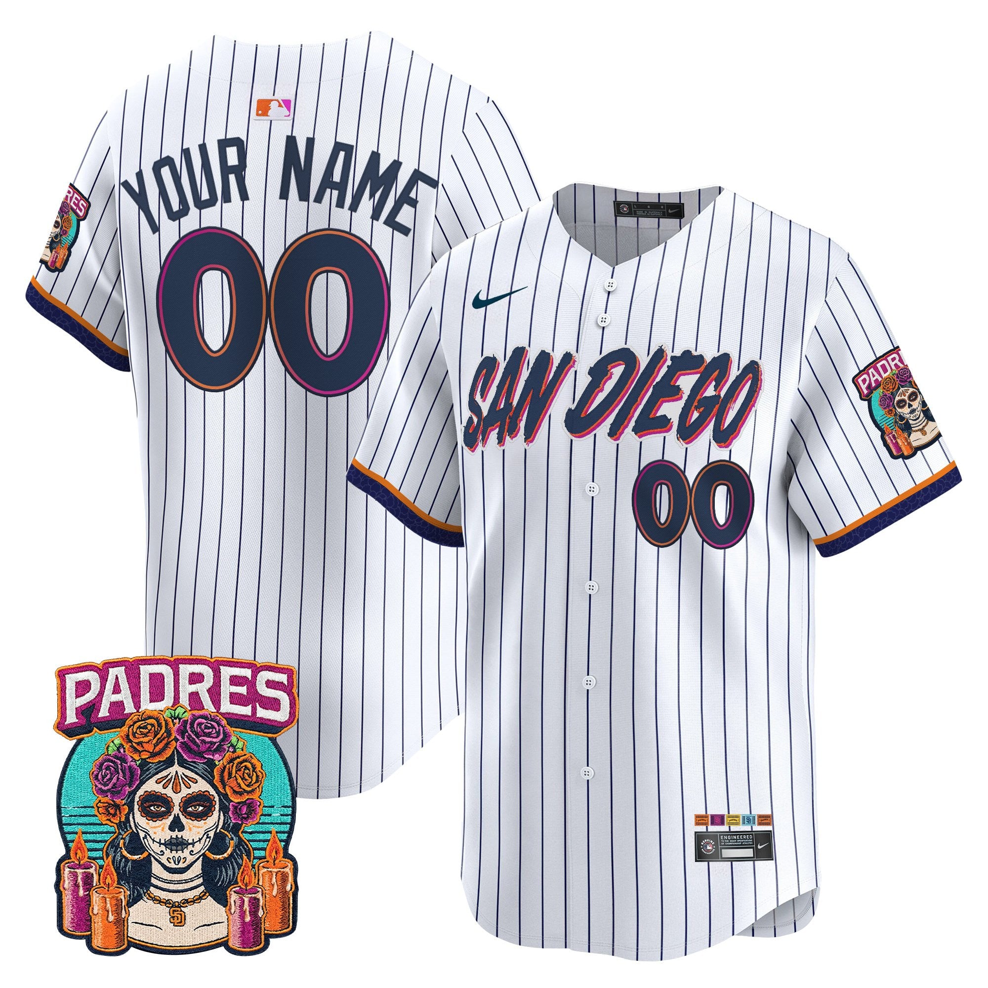 San Diego Padres 2026 City Connect Vapor Premier Limited Custom Jersey - All Stitched
