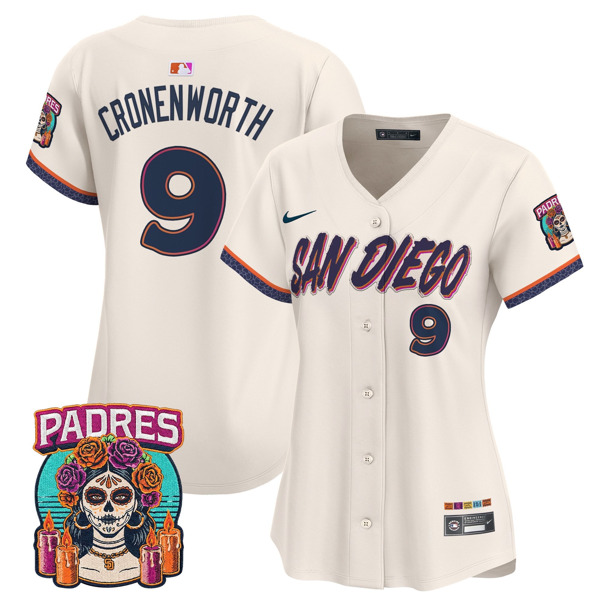 Women's San Diego Padres 2026 City Connect Vapor Premier Limited Jersey - All Stitched