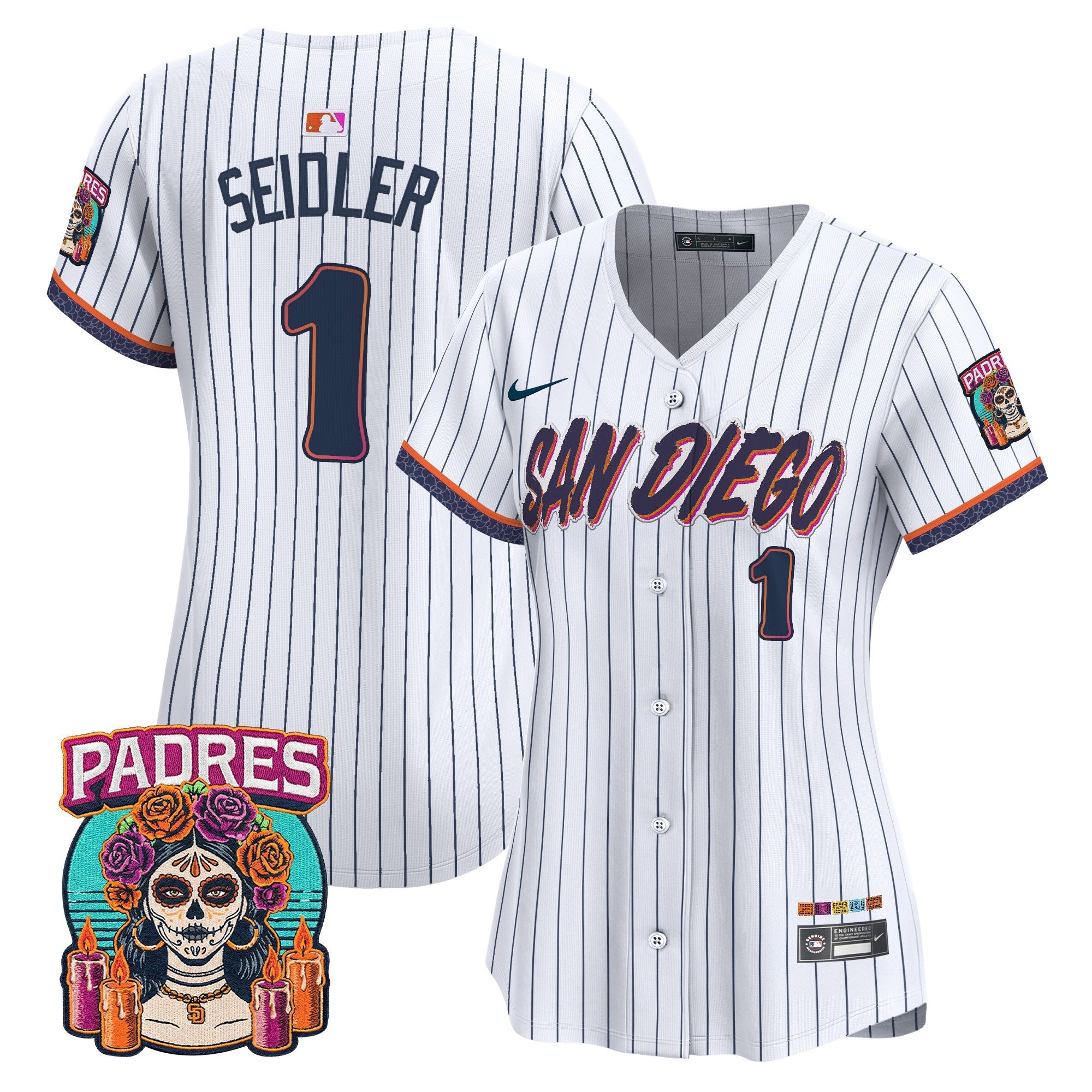Women's San Diego Padres 2026 City Connect Vapor Premier Limited Jersey - All Stitched