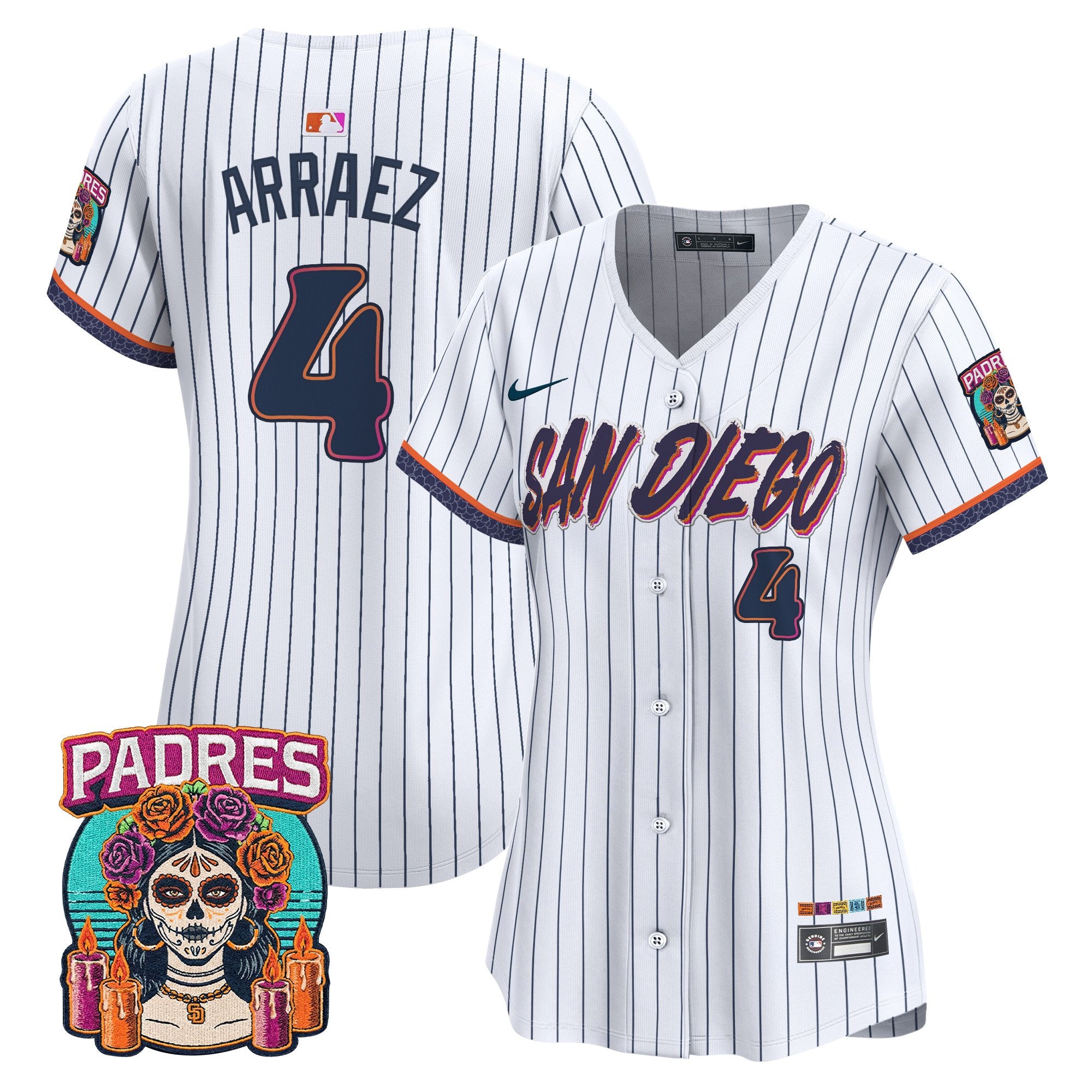 Women's San Diego Padres 2026 City Connect Vapor Premier Limited Jersey - All Stitched