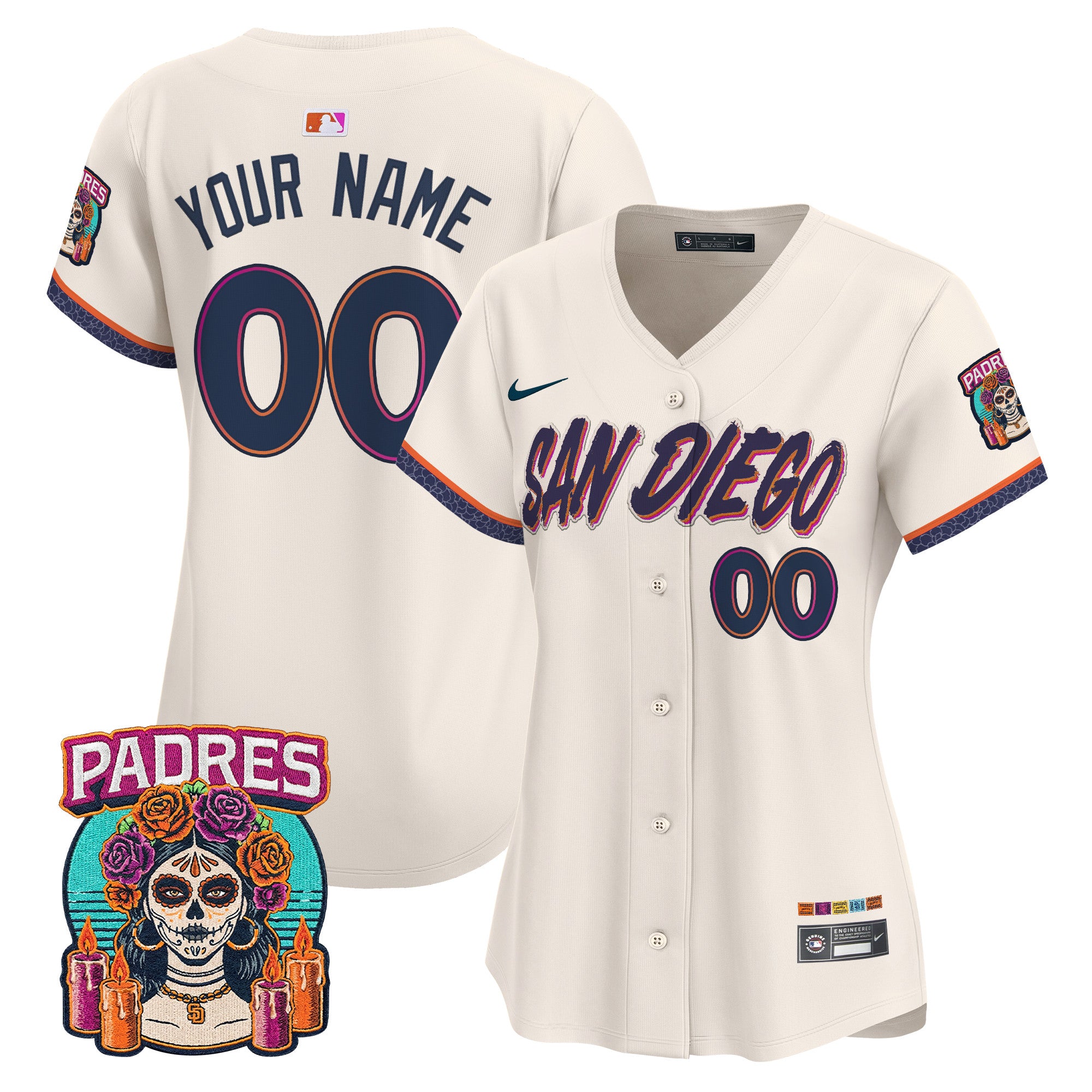 San Diego Padres 2026 City Connect Vapor Premier Limited Custom Jersey - All Stitched