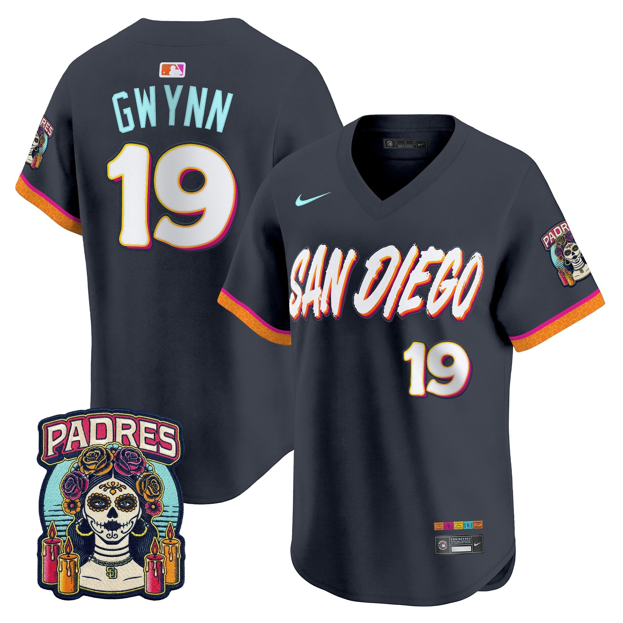 San Diego Padres 2026 City Connect Vapor Premier Limited Jersey V2 - All Stitched