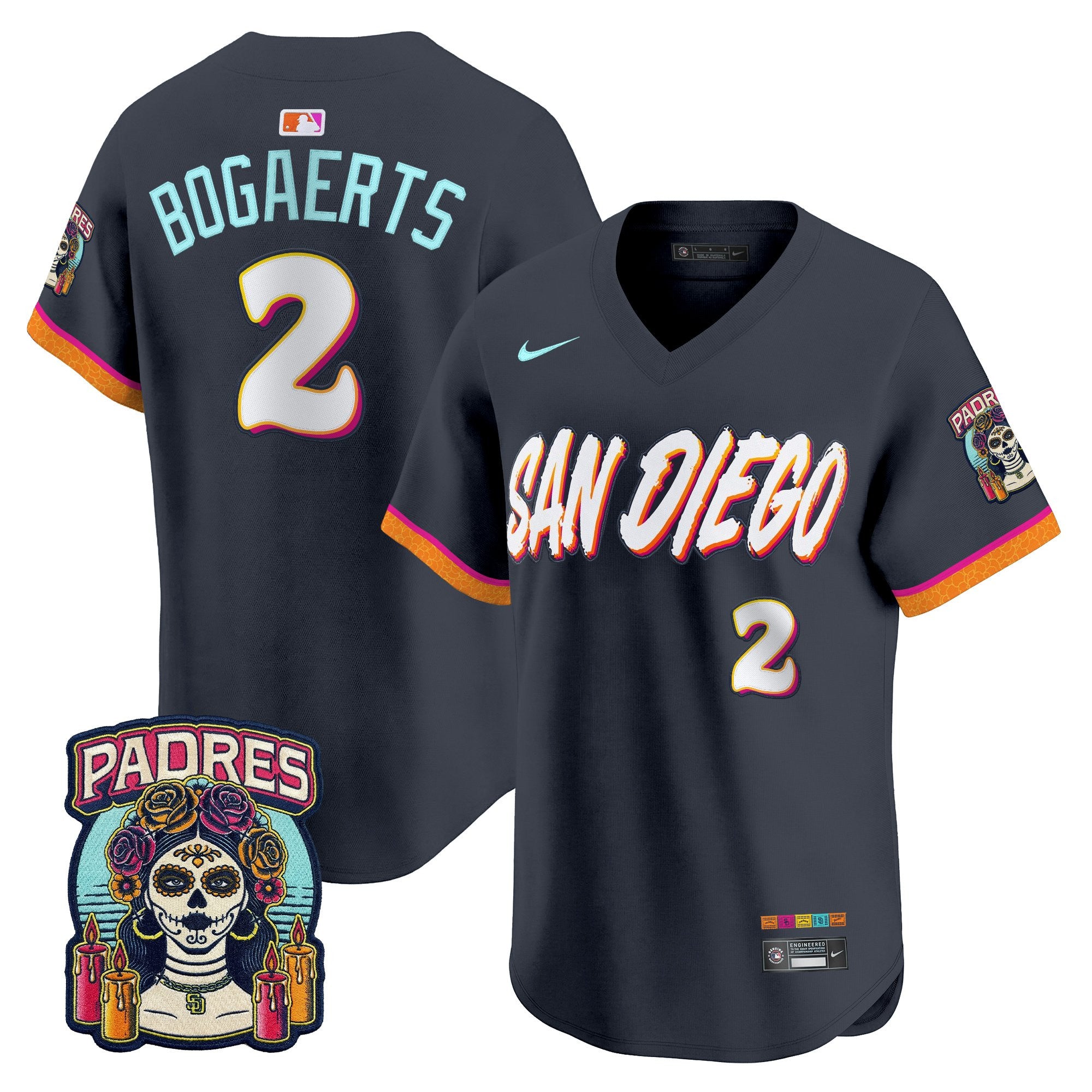 San Diego Padres 2026 City Connect Vapor Premier Limited Jersey V2 - All Stitched