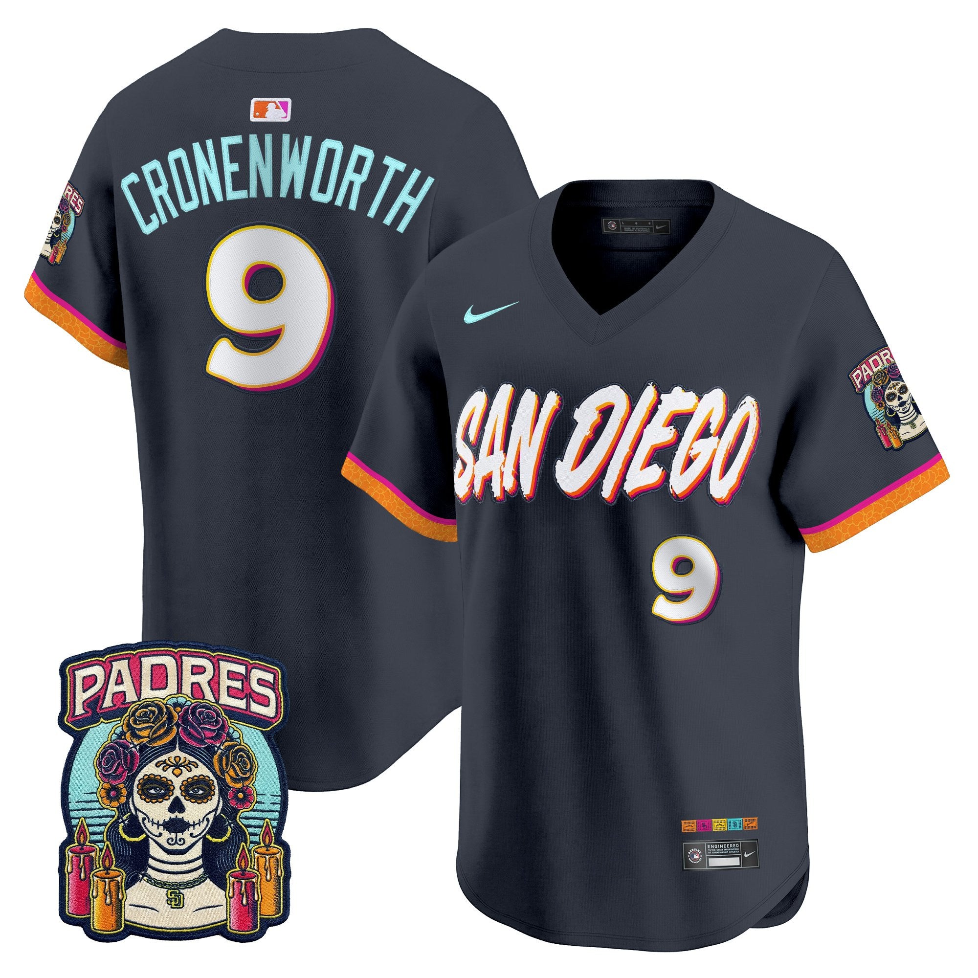 San Diego Padres 2026 City Connect Vapor Premier Limited Jersey V2 - All Stitched