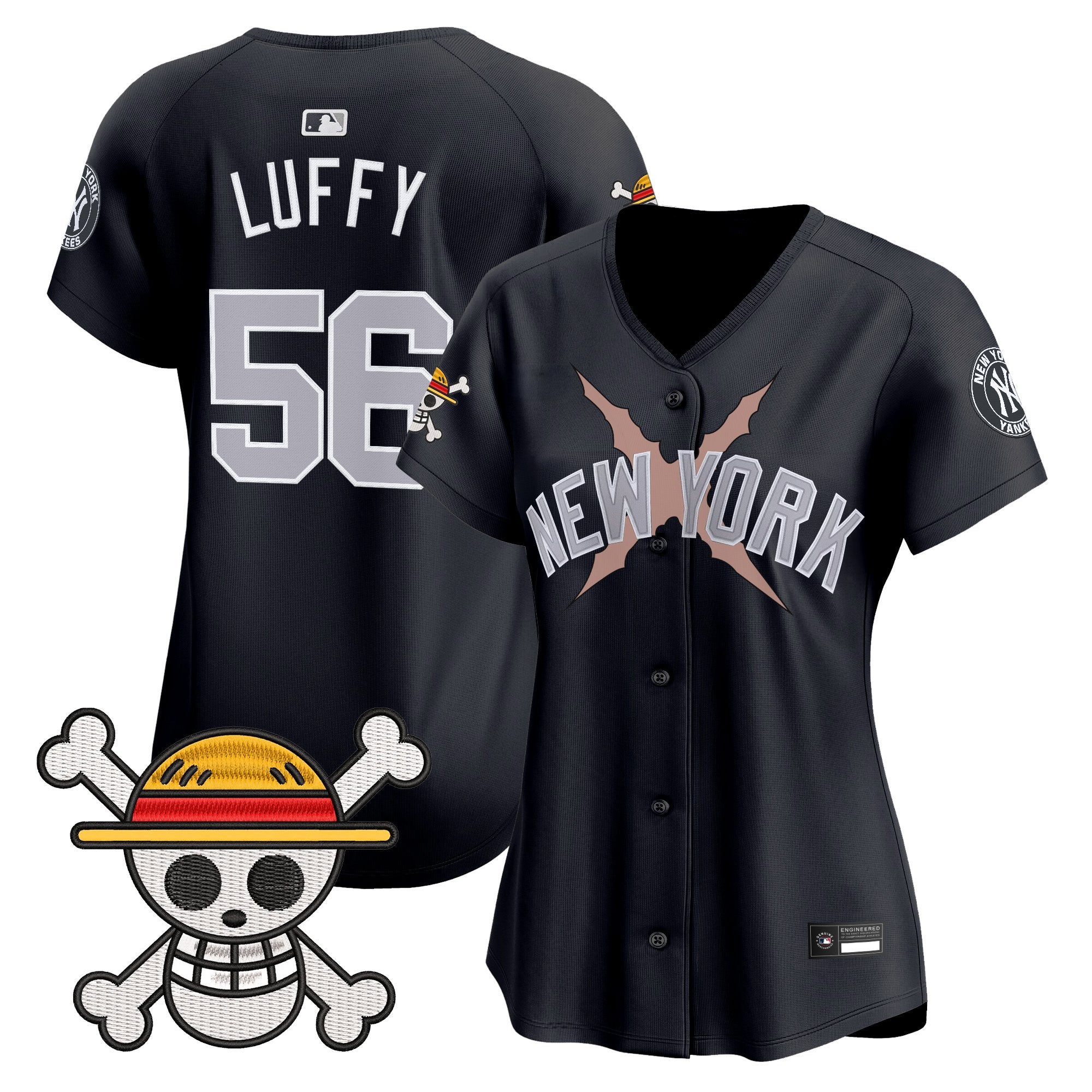 Women's New York Yankees x One Piece Vapor Premier Limited Jersey - Stitched
