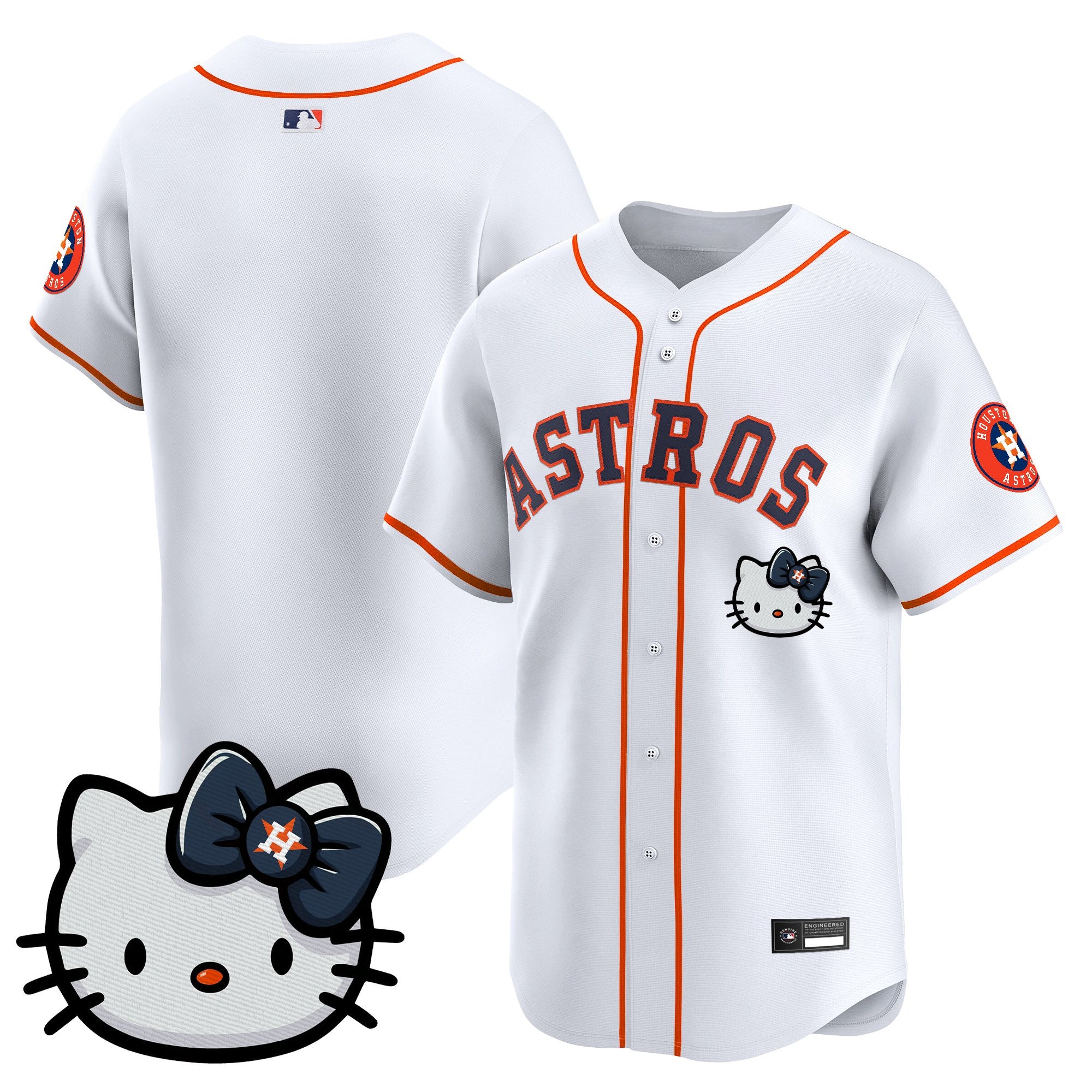 Unisex Houston Astros Hello Kitty Vapor Premier Limited Jersey – All Stitched