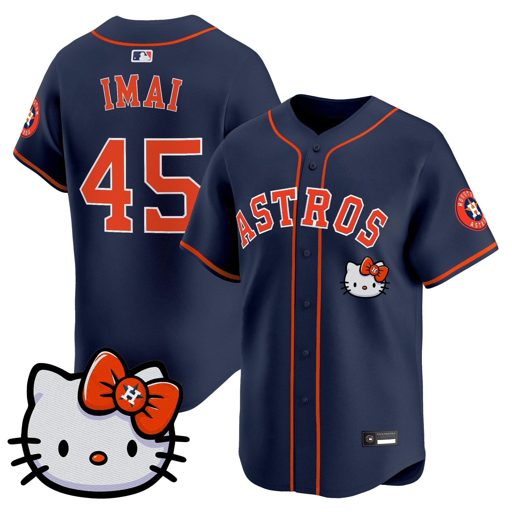 Unisex Houston Astros Hello Kitty Vapor Premier Limited Jersey – All Stitched