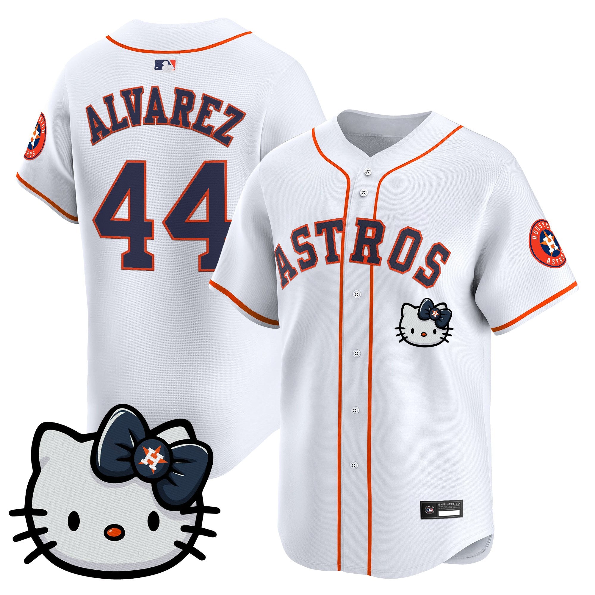 Unisex Houston Astros Hello Kitty Vapor Premier Limited Jersey – All Stitched