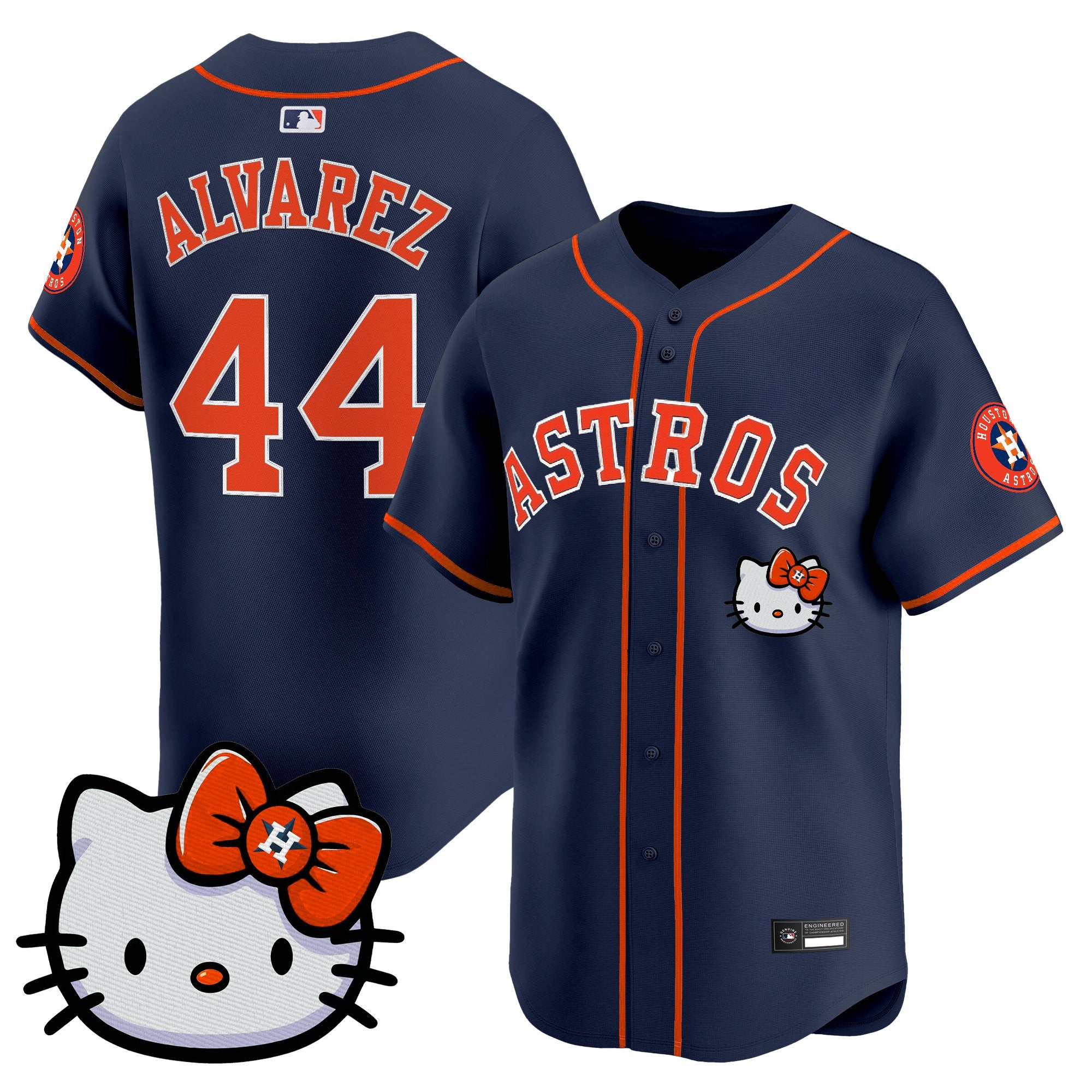 Unisex Houston Astros Hello Kitty Vapor Premier Limited Jersey – All Stitched