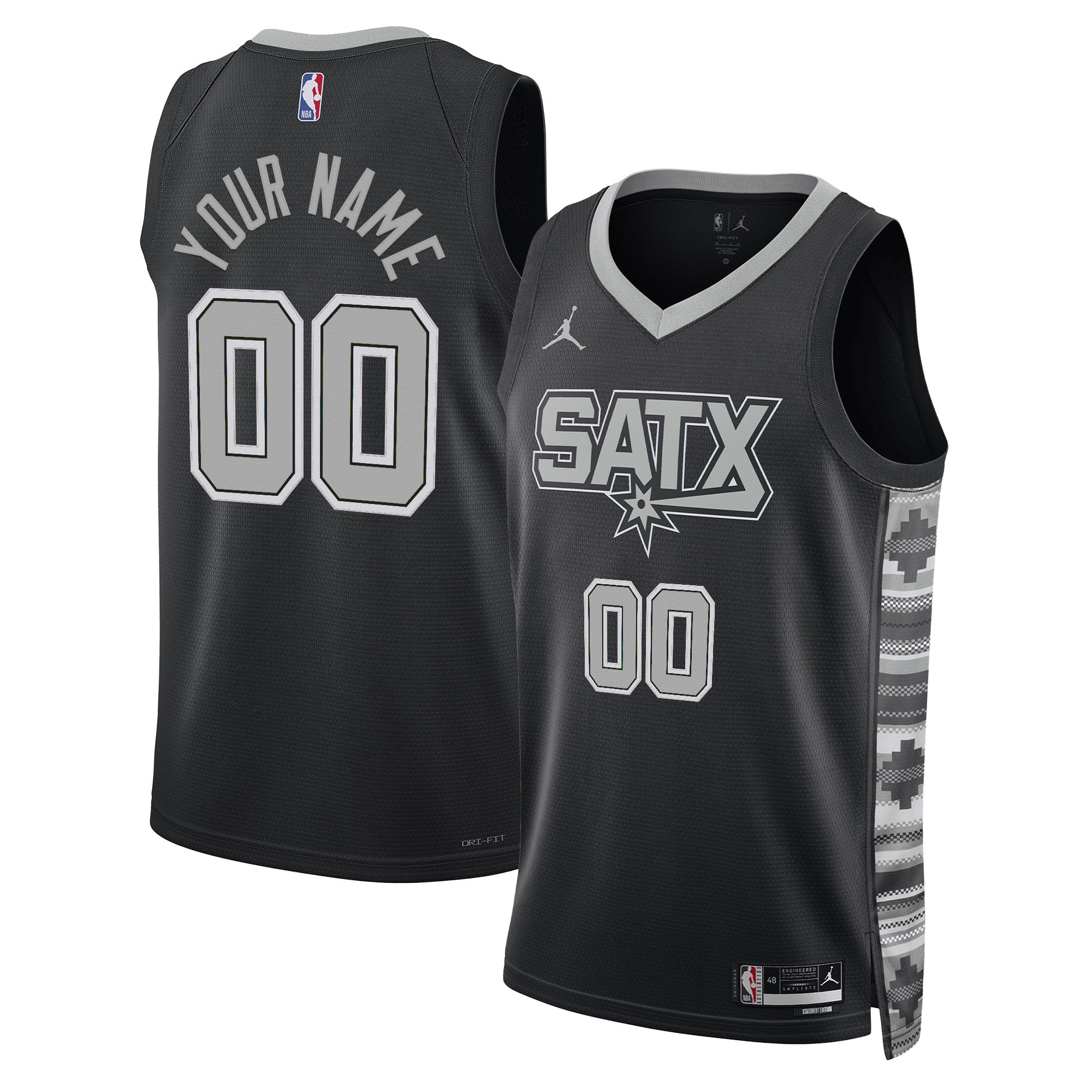 San Antonio Spurs Custom Jersey Collection - All Stitched