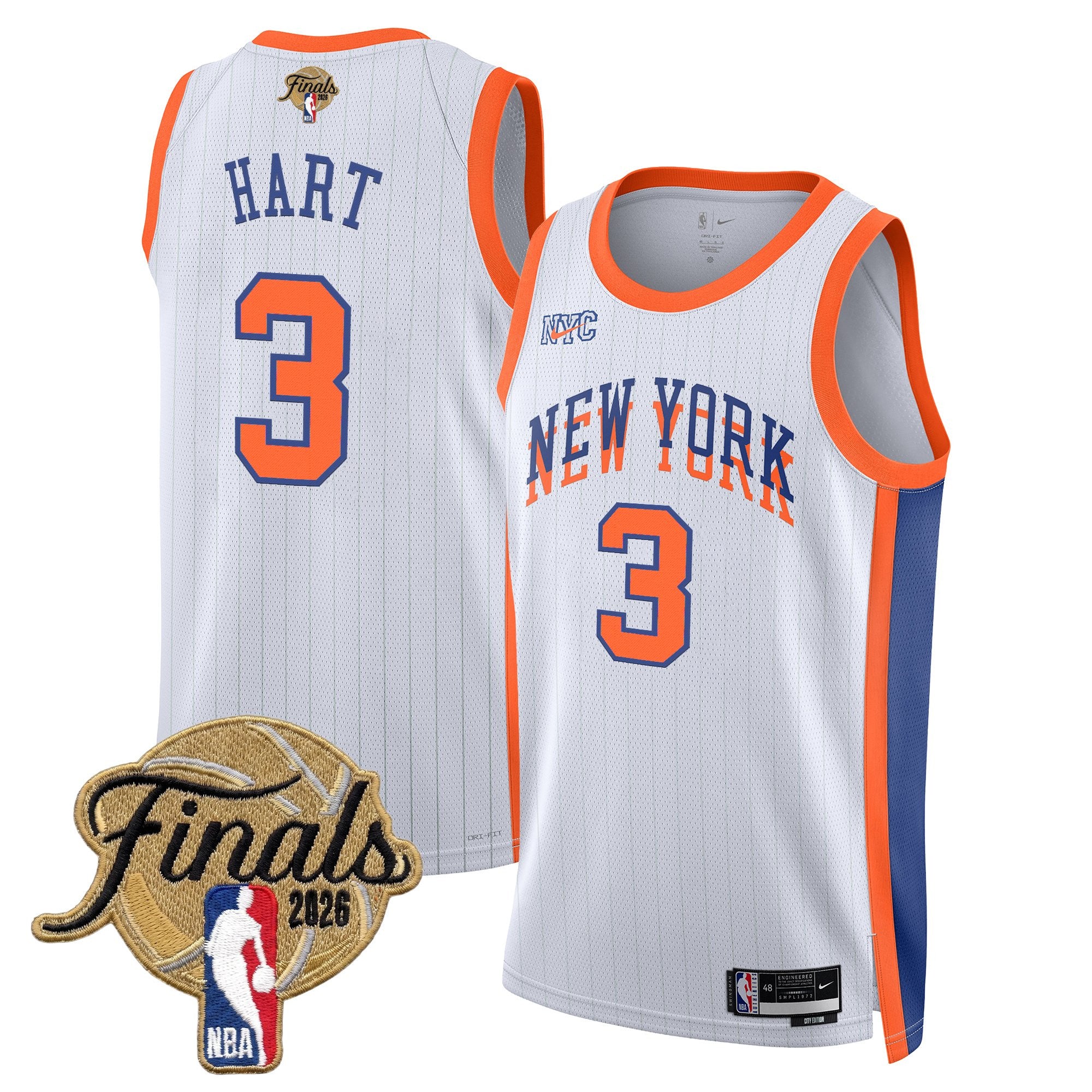 Men's New York Knicks 2026 Finals Swingman Jersey - All Stitched