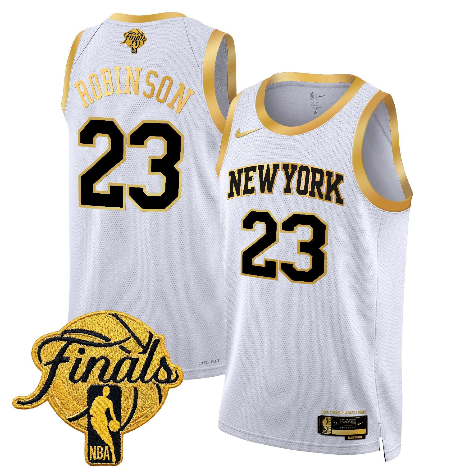 Men's New York Knicks 2026 Finals Swingman Jersey V2 - All Stitched