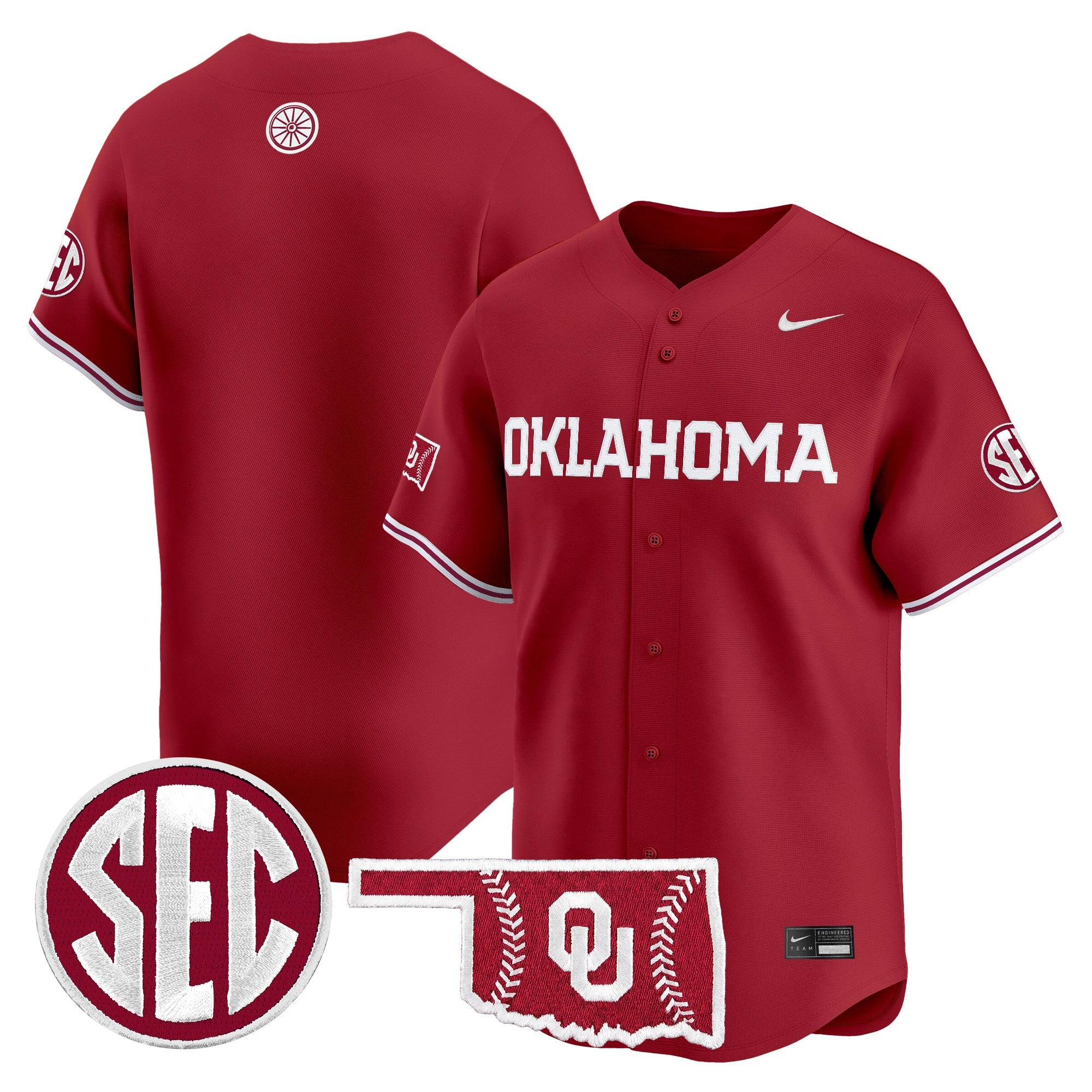 Men's Oklahoma Sooners 2026 Vapor Premier Limited Jersey - All Stitched