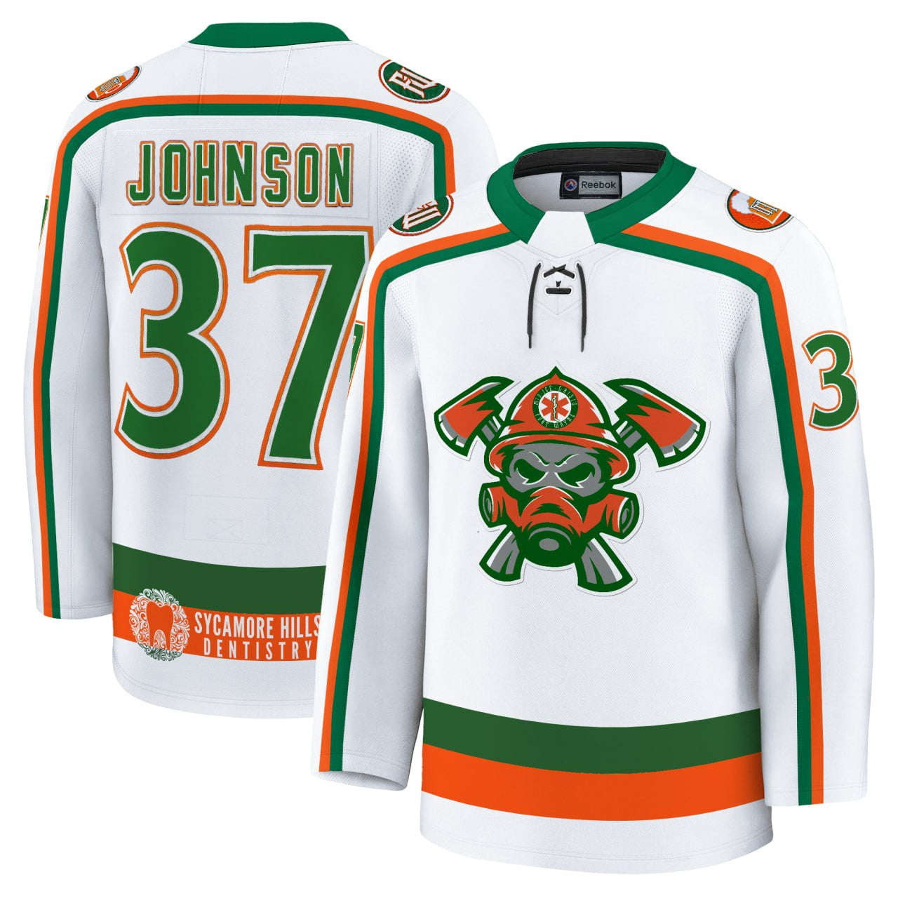 Sycamore Hills Dentistry Custom Hockey Jersey - All Stitched