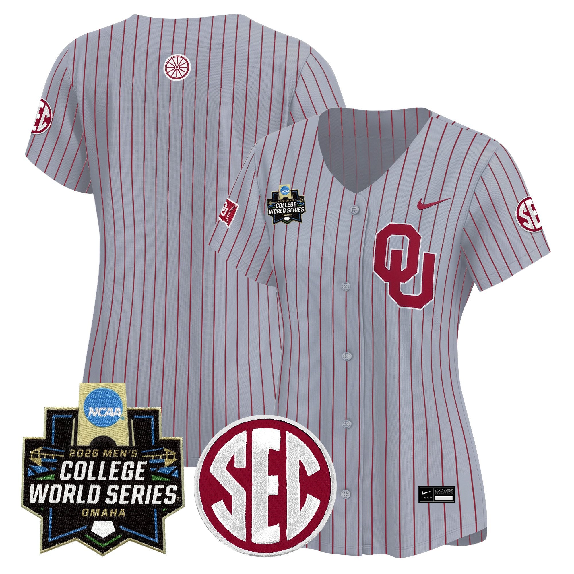 Women's Oklahoma Sooners 2026 World Series Vapor Premier Limited Jersey - All Stitched