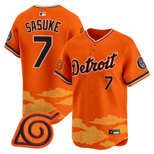 Detroit Tigers x Naruto Vapor Premier Limited Jersey - Stitched
