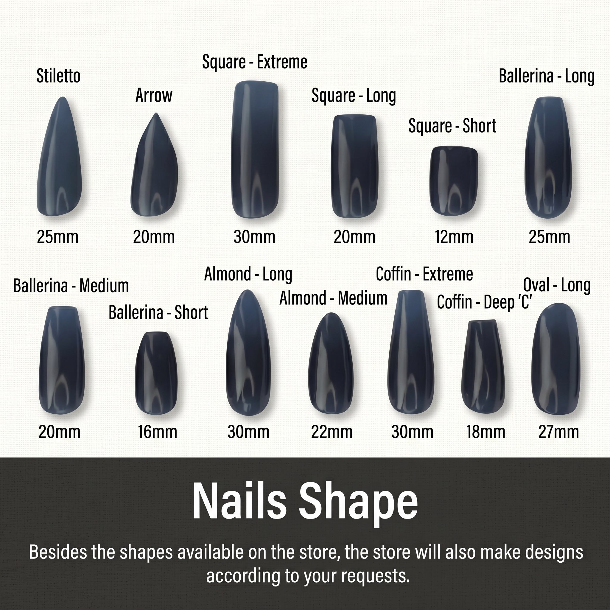 Seattle Seahawks Handmade Press On Nails | Reusable 3D Nail Set